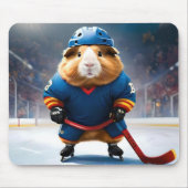 Rink Rookie: het ijshockey cavia Muismat (Voorkant)