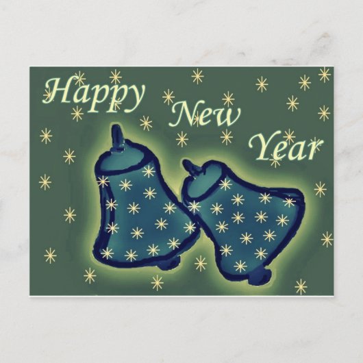 Rinkelen in het jaar briefkaart (Voorkant)