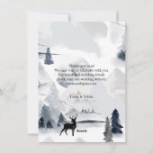 Rinkelen in het nieuwe jaar! Noords, eenvoudig, fo Feestdagenkaart (Achterkant)