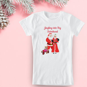 Rinkelend in de grote zusterschap- Kleine zus Sant T-shirt