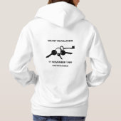 Rinkelende sleutels - symbool van de fluwele revol hoodie (Achterkant)