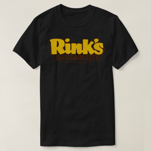 Rinks Bargain City Retro-defect Cincinnati Discou T-shirt (Design voorkant)