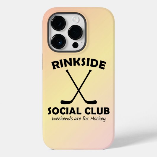 Rinkside Social Club Moederdag Gift Hockey Mam Case-Mate iPhone Case (Achterkant)