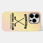 Rinkside Social Club Moederdag Gift Hockey Mam Case-Mate iPhone Case (Achterkant (horizontaal))