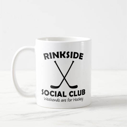 Rinkside Social Club Moederdag Gift Hockey Mam Koffiemok (Links)
