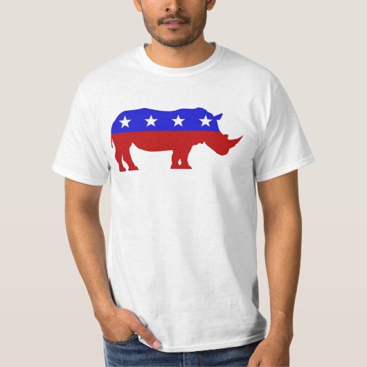 RINO-partij T-shirt (Voorkant)