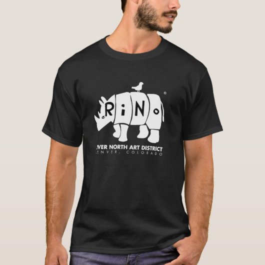RiNo T-Shirt BLACK (Voorkant)