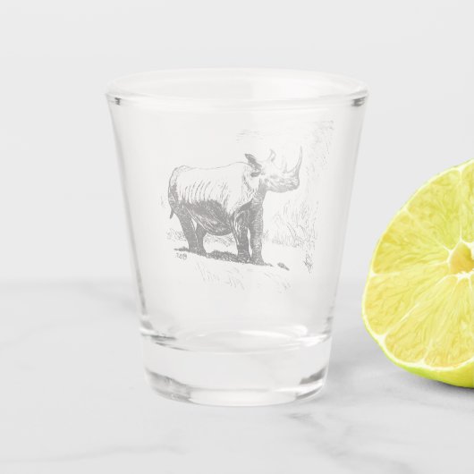 RINOCERONTE SHOT GLAS (Achterkant)
