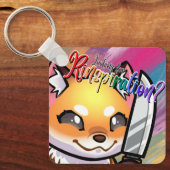 Rinspiratie aluminium Sleutelhanger (Voorkant)