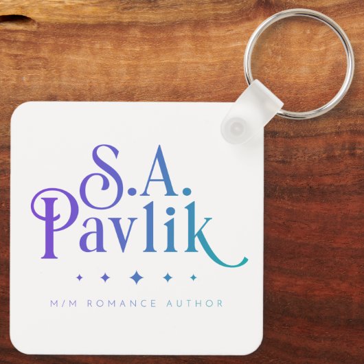 Rinspiratie aluminium Sleutelhanger (Achterkant)