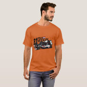 Rinus VeeKay 2020 zwarte tekst T-shirt (Voorkant volledig)
