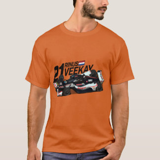Rinus VeeKay 2020 zwarte tekst T-shirt