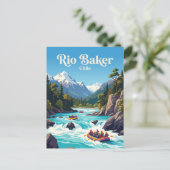 Rio Baker, Chilië Briefkaart (Staand voorkant)