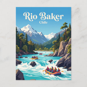 Rio Baker, Chilië Briefkaart