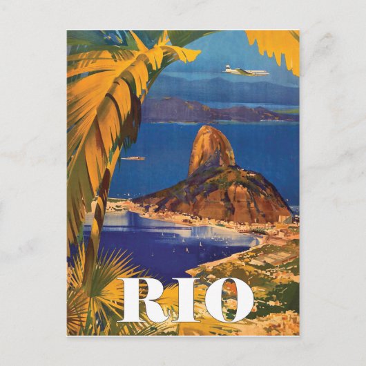 Rio, Brazilië Briefkaart (Voorkant)