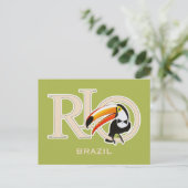 Rio Brazilië Feestdagenkaart (Staand voorkant)