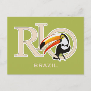 Rio Brazilië Feestdagenkaart