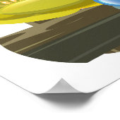 Rio Brazilië Toekan reisposter Poster (Hoek)