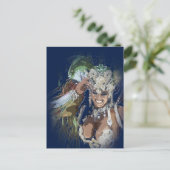 Rio Carnaval Briefkaart (Staand voorkant)