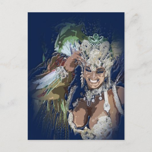 Rio Carnaval Briefkaart (Voorkant)