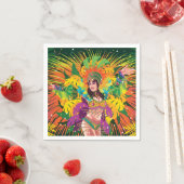 Rio Carnaval Danser Servet (Insitu)