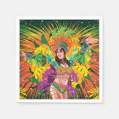 Rio Carnival Dancer Servet (Voorkant)