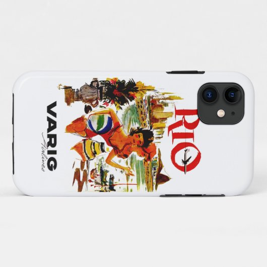 Rio Case-Mate iPhone Case (Achterkant (horizontaal))