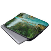 Rio Celeste Herfsten Laptop Sleeve (Voorkant onderkant)