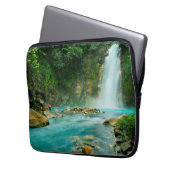 Rio Celeste Herfsten Laptop Sleeve (Voorkant Links)