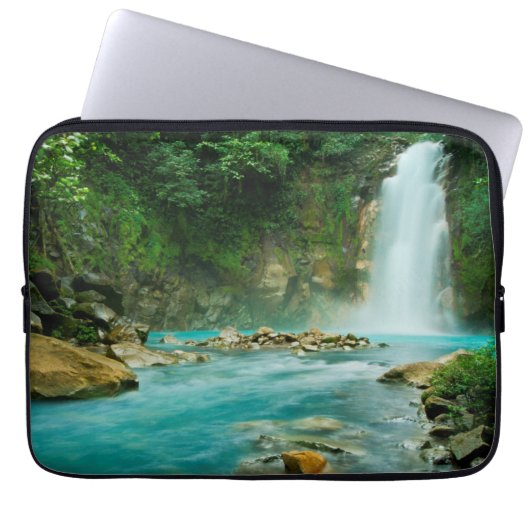Rio Celeste Herfsten Laptop Sleeve (Voorkant)