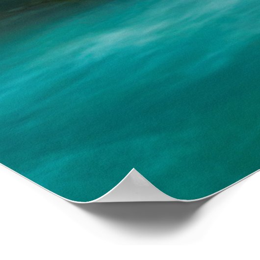 Rio Celeste Herfsten Poster (Hoek)