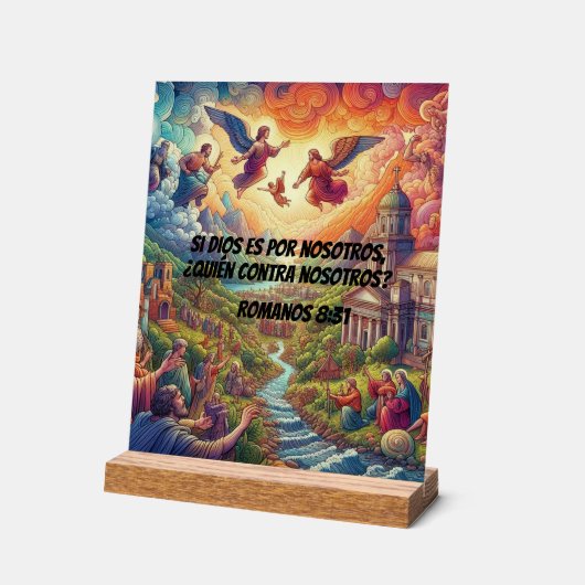 Río Celestial Acryl Bord (Hoek)