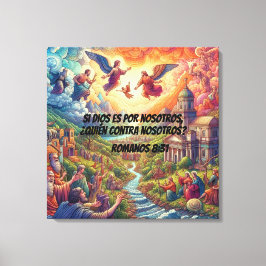 Río Celestial Canvas Afdruk