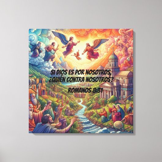 Río Celestial Canvas Afdruk (Voorkant)