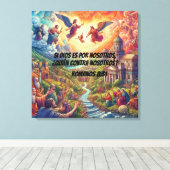 Río Celestial Canvas Afdruk (Insitu (Houten vloer))