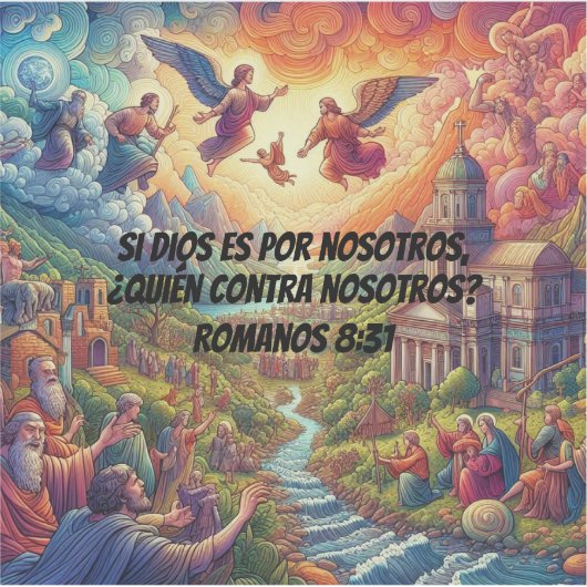 Río Celestial Sticker (Voorkant)