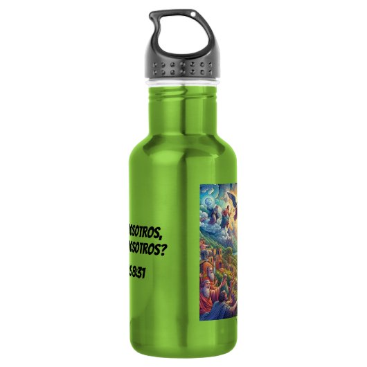 Río Celestial Waterfles (Achterkant)