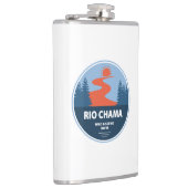 Rio Chama Wild en de Schilderachtig rivier New Mex Heupfles (Rechts)