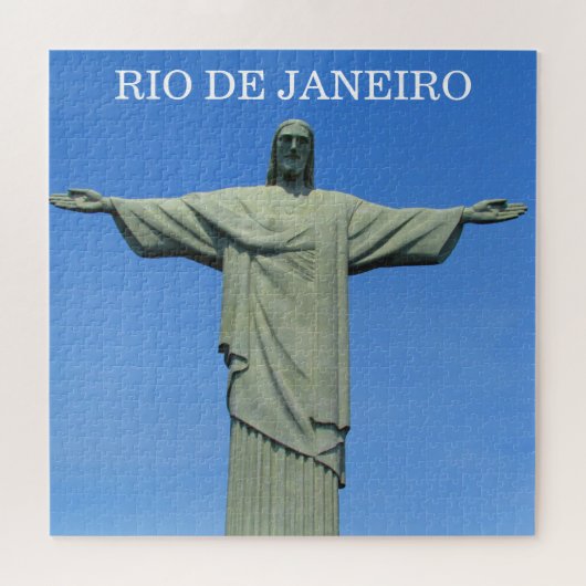 rio christ standbeeld legpuzzel (Horizontaal)