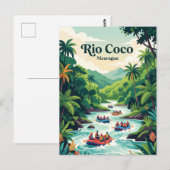 Rio Coco, Nicaragua Briefkaart (Voorkant / Achterkant)