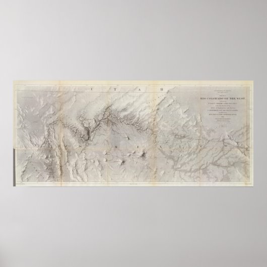 Rio Colorado van het westen Poster (Voorkant)