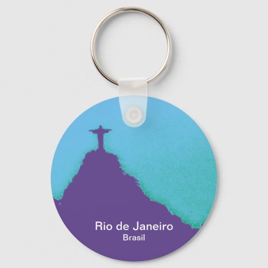 Rio, Corcovado, Cristo Sleutelhanger (Voorkant)