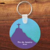 Rio, Corcovado, Cristo Sleutelhanger (Voorkant)