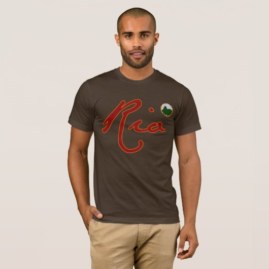 Rio curves t-shirt (Voorkant volledig)