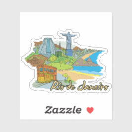 rio de daneiro sticker