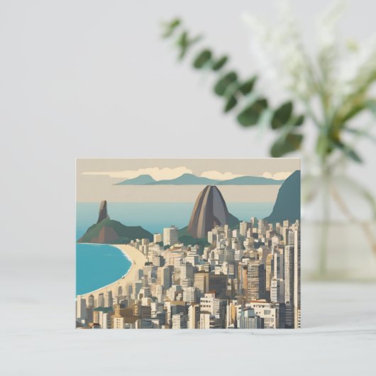 Rio de Janeiro (13) Briefkaart (Staand voorkant)