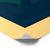 Rio de Janeiro Art Deco Travel Poster  (Hoek)