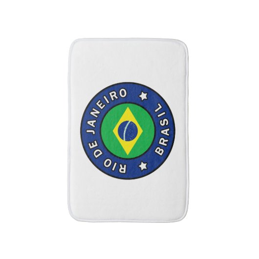 Rio de Janeiro Brasil Badmat (Voorkant Verticaal)