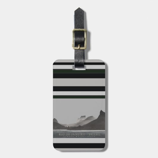 rio de janeiro , brasil bagagelabel (Voorkant verticaal)