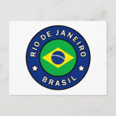 Rio de Janeiro Brasil Briefkaart (Voorkant)